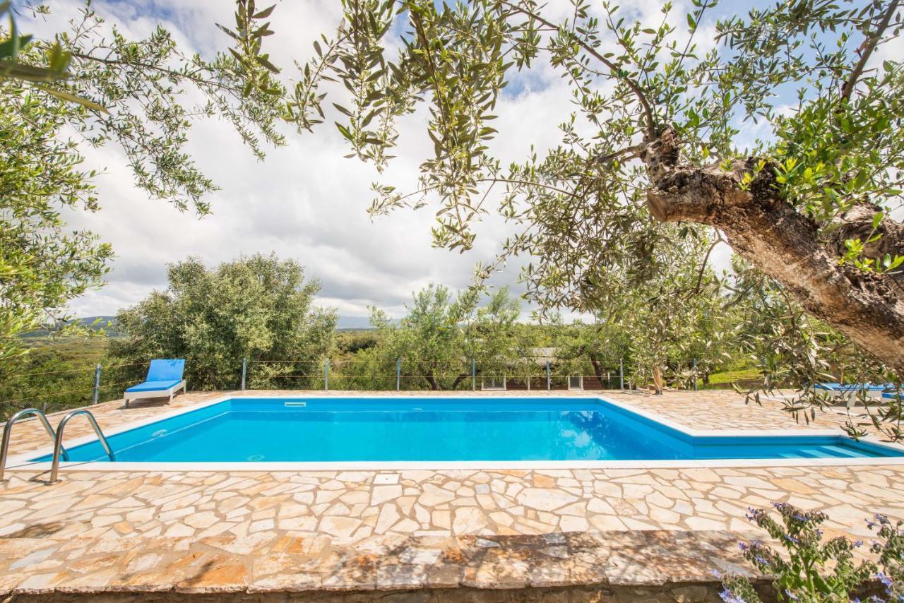 Hakuna Matata Holidays Wooden Lodge With Airco & Pool In Greek Olive Grove ميثوني المظهر الخارجي الصورة